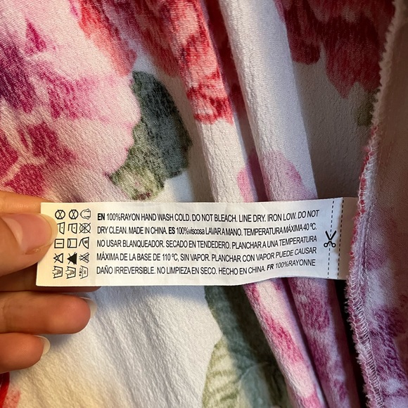 Floral Wrap Dress - Picture 7 of 9